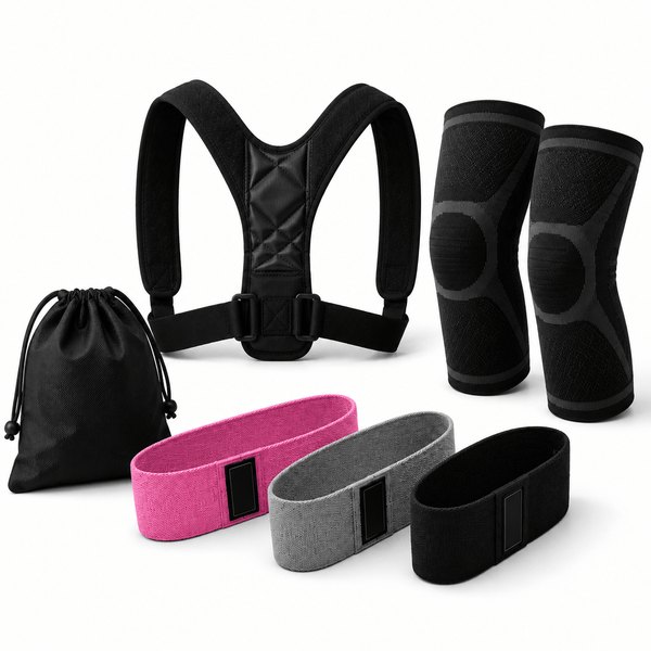Daily Mobility Starter Kit met kniesupport, houding support en weerstandsbanden