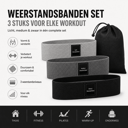 Weerstandsbanden Set (3 stuks)